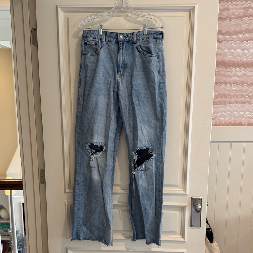 Zara Light Blue Denim Jeans